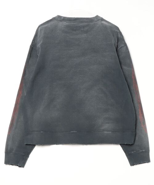 KAMIYA（カミヤ）の「'FIRE' Printed Sweatshirt（スウェット）」 - WEAR