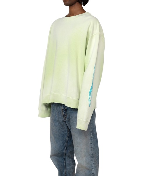 KAMIYA（カミヤ）の「'FIRE' Printed Sweatshirt（スウェット）」 - WEAR