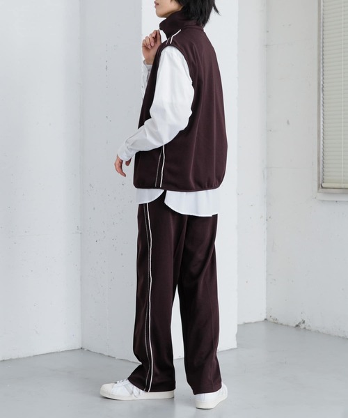 SENSE OF PLACE by URBAN RESEARCH（センスオブプレイスバイアーバンリサーチ）の「トラックジャージラインパンツ（その他パンツ・メンズ・ブラック/ブラウン・MEDIUM/LARGE）」の13枚目の写真