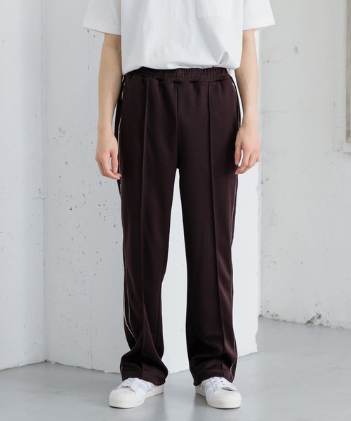 SENSE OF PLACE by URBAN RESEARCH（センスオブプレイスバイアーバンリサーチ）の「トラックジャージラインパンツ（その他パンツ・メンズ・ブラック/ブラウン・MEDIUM/LARGE）」の18枚目の写真