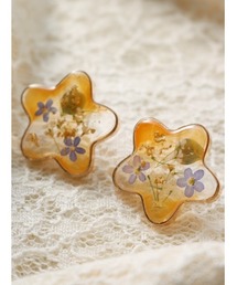 【chiguhagu】押花のピアス(MA)