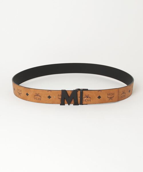 MCM(エムシーエム)の「〈クラウス〉マット M リバーシブル ベルト 1.75" - ヴィセトス(ベルト・メンズ・ブラック/ブラウン・ONE SIZE)」の2枚目の写真