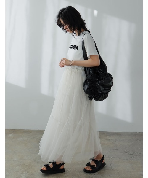 Re:EDIT（リエディ）の「[2024SS COLLECTION][大きいサイズ有]リボンデザインスポーツサンダル（サンダル・レディース・ブラック/ホワイト・SMALL/MEDIUM/LARGE/X-LARGE/XX-LARGE）」の4枚目の写真