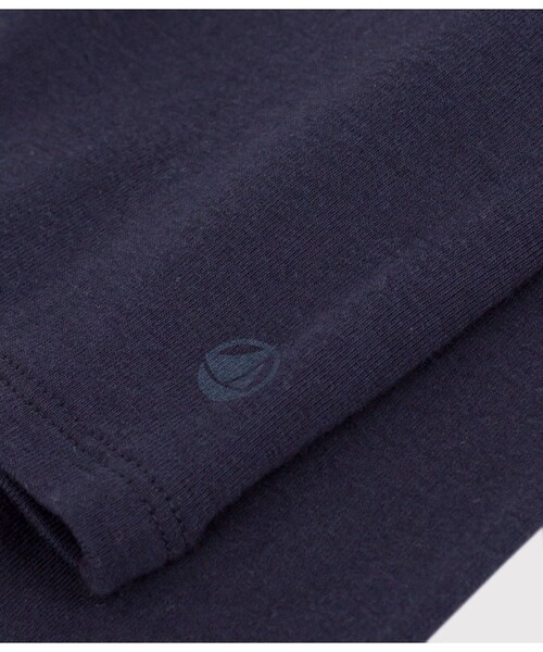 PETIT BATEAU（プチバトー）の「１ｘ１コットンカーディガン（カーディガン/ボレロ・キッズ・ピンク/ホワイト/ネイビー・3YEAR/4YEAR/5YEAR）」の9枚目の写真