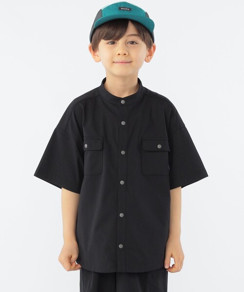 【セール】SHIPS KIDS:100～130cm /〈UVカット/吸水速乾〉ドライタッチ シャツ（シャツ/ブラウス）｜SHIPS（シップス）