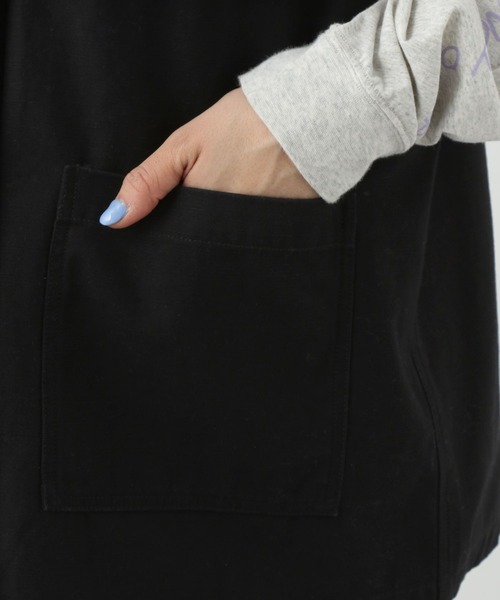 LEPSIM（レプシィム）の「【産前・産後対応】マタニティ／ミリタリーベスト　992073（マタニティウェア/グッズ・レディース・ブラック/カーキ・FREE）」の17枚目の写真