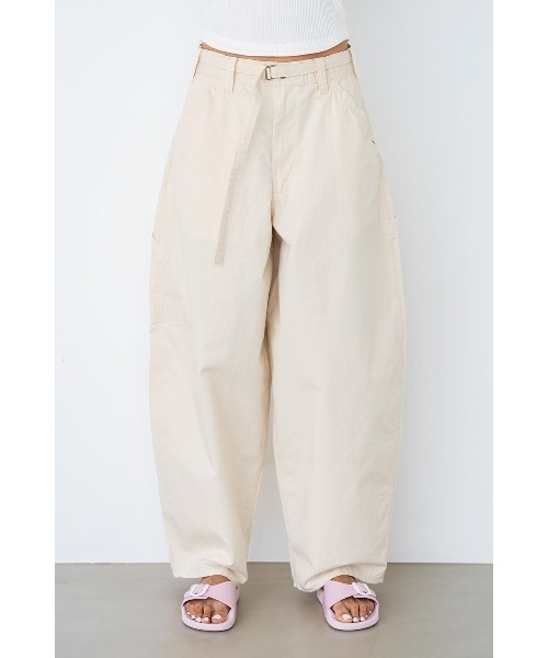 ALEXIA STAM(アリシアスタン)の「ALEXIA STAM x Lee Wide Painter Pants /Leeコラボパンツ(その他パンツ・レディース・アイボリー・S/M)」の9枚目の写真