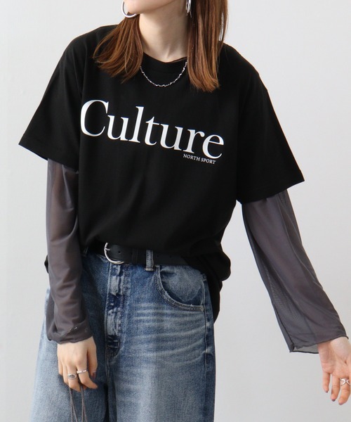 RGY（アールジーワイ）の「RGY CULTURE 両面プリントTシャツ（Tシャツ/カットソー・メンズ・オートミール/ホワイト/ブラック・M/L）」の10枚目の写真