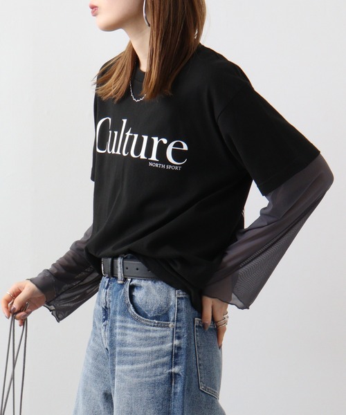 RGY（アールジーワイ）の「RGY CULTURE 両面プリントTシャツ（Tシャツ/カットソー・メンズ・オートミール/ホワイト/ブラック・M/L）」の11枚目の写真
