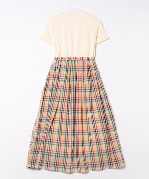 Arnold Palmer（アーノルドパーマー）の「パーマーチェック ガーゼ ドッキング ワンピース（ワンピース・レディース・サックスブルー/ネイビー/アイボリー・S/M/L）」の4枚目の写真