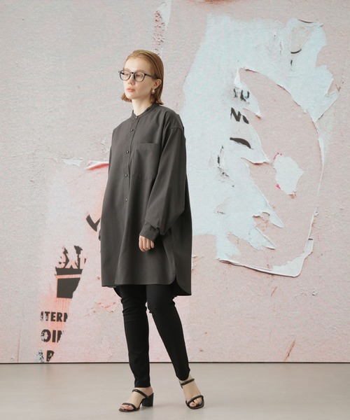 Apo(s)ture（アポスチャー）の「NANCY-004/ストレッチチノフルレングススキニーパンツ（チノパンツ・レディース・ベージュ/ネイビー/ホワイト/ブラック・M/S/XL/L/XS）」の7枚目の写真
