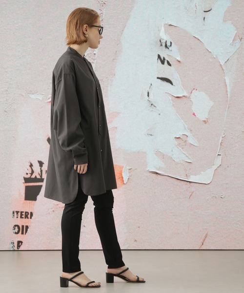 Apo(s)ture（アポスチャー）の「NANCY-004/ストレッチチノフルレングススキニーパンツ（チノパンツ・レディース・ベージュ/ネイビー/ホワイト/ブラック・M/S/XL/L/XS）」の10枚目の写真