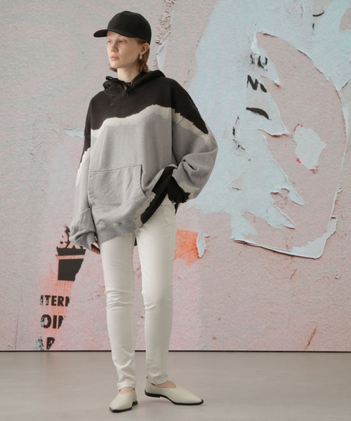Apo(s)ture（アポスチャー）の「NANCY-004/ストレッチチノフルレングススキニーパンツ（チノパンツ・レディース・ベージュ/ネイビー/ホワイト/ブラック・M/S/XL/L/XS）」の14枚目の写真