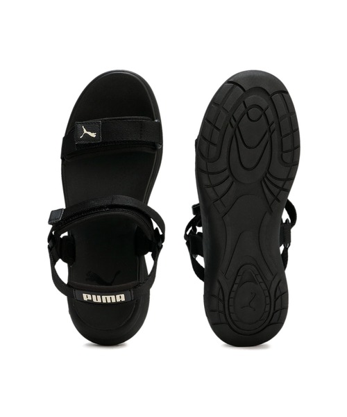 PUMA（プーマ）の「PUMA プーマ ウィメンズ ソフトライド VOLA サンダル（サンダル・レディース・ブラック×ホワイト/ホワイト系その他・23.0cm/22.0cm/25.0cm/24.0cm）」の19枚目の写真