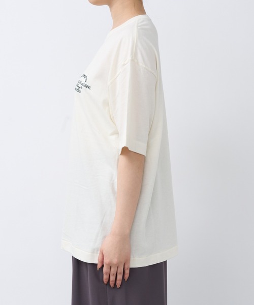un dix cors(アンディコール)の「《WEB限定》Always刺繍Tee(Tシャツ/カットソー・レディース・ブラック/ホワイト・FREE)」の13枚目の写真