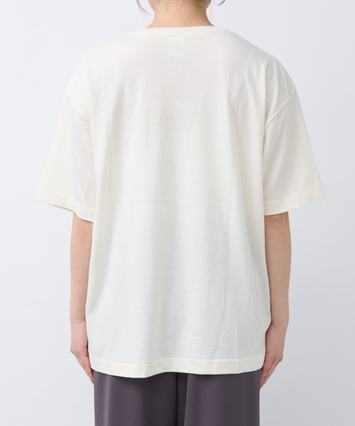 un dix cors(アンディコール)の「《WEB限定》Always刺繍Tee(Tシャツ/カットソー・レディース・ブラック/ホワイト・FREE)」の14枚目の写真