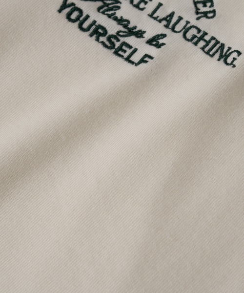 un dix cors(アンディコール)の「《WEB限定》Always刺繍Tee(Tシャツ/カットソー・レディース・ブラック/ホワイト・FREE)」の18枚目の写真