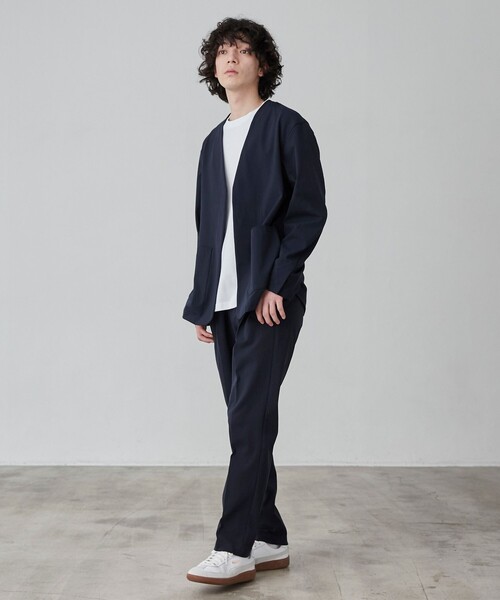 coen（コーエン）の「極楽FITノーカラージャケット（ノーカラージャケット・メンズ・その他2/その他1/ブラック・L/M/S）」の12枚目の写真