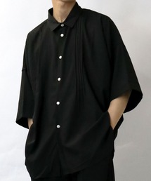 Starting Over（スターティングオーバー）の「pin tuck wide dress shirt/ピンタック ワイド ドレスシャツ/半袖シャツ（シャツ/ブラウス・メンズ）」