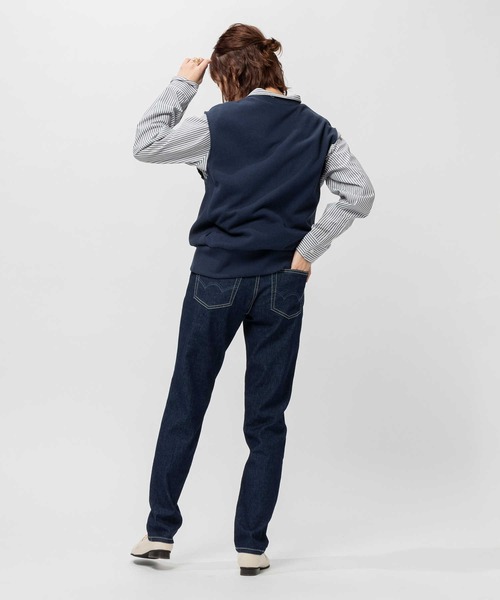 EDWIN(エドウィン)の「【接触冷感】【EDWIN】COOL TAPERED(デニムパンツ・レディース・ノンウォッシュ・XS/S/M/L)」の9枚目の写真