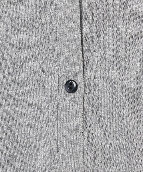HELIOPOLE(エリオポール)の「HARF SLEEVE RIB CARDIGAN(ニット/セーター・レディース・シルバー/アイボリー/ピンク・38)」の9枚目の写真