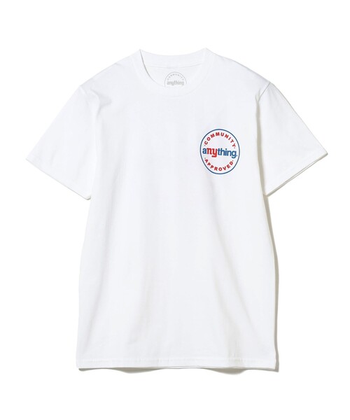 aNYthing(エニシング)の「aNYthing / APPROVED TEE(Tシャツ/カットソー・メンズ・ホワイト・XL/M/L)」の2枚目の写真