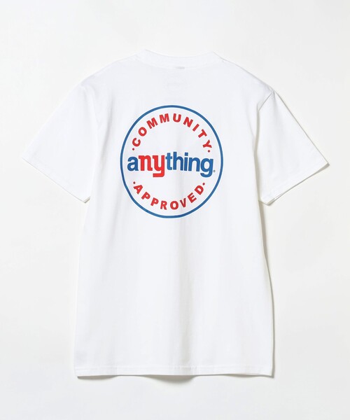 aNYthing(エニシング)の「aNYthing / APPROVED TEE(Tシャツ/カットソー・メンズ・ホワイト・XL/M/L)」の6枚目の写真