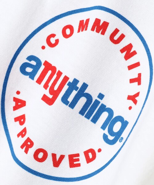 aNYthing(エニシング)の「aNYthing / APPROVED TEE(Tシャツ/カットソー・メンズ・ホワイト・XL/M/L)」の7枚目の写真