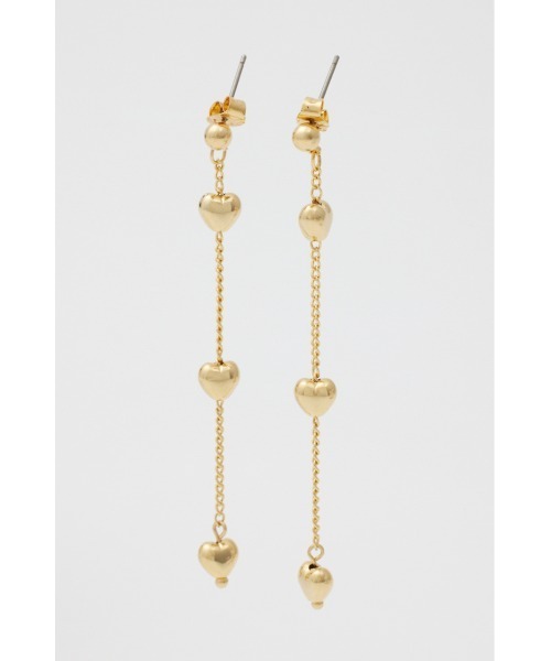 rienda（リエンダ）の「ハートピアス（ピアス（両耳用）・レディース・ゴールド/シルバー・FREE）」の2枚目の写真