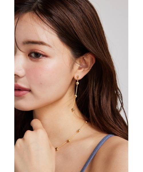 rienda（リエンダ）の「ハートピアス（ピアス（両耳用）・レディース・ゴールド/シルバー・FREE）」の10枚目の写真