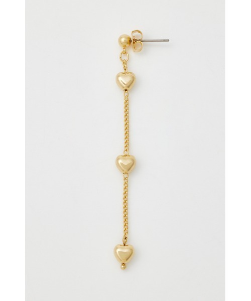 rienda（リエンダ）の「ハートピアス（ピアス（両耳用）・レディース・ゴールド/シルバー・FREE）」の5枚目の写真