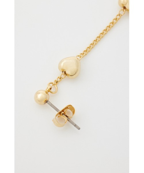 rienda（リエンダ）の「ハートピアス（ピアス（両耳用）・レディース・ゴールド/シルバー・FREE）」の3枚目の写真