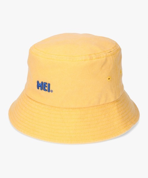 OVERRIDE（オーバーライド）の「MEI BUCKETHAT PIGMENT（ハット・メンズ・ブラック/ベージュ/オレンジ/イエロー/グリーン/レッド/パープル/ブルー/ライトブルー・58cm）」の7枚目の写真