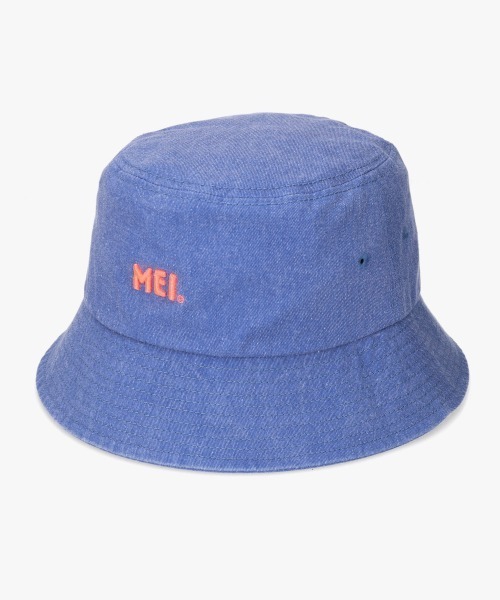 OVERRIDE（オーバーライド）の「MEI BUCKETHAT PIGMENT（ハット・メンズ・ブラック/ベージュ/オレンジ/イエロー/グリーン/レッド/パープル/ブルー/ライトブルー・58cm）」の5枚目の写真