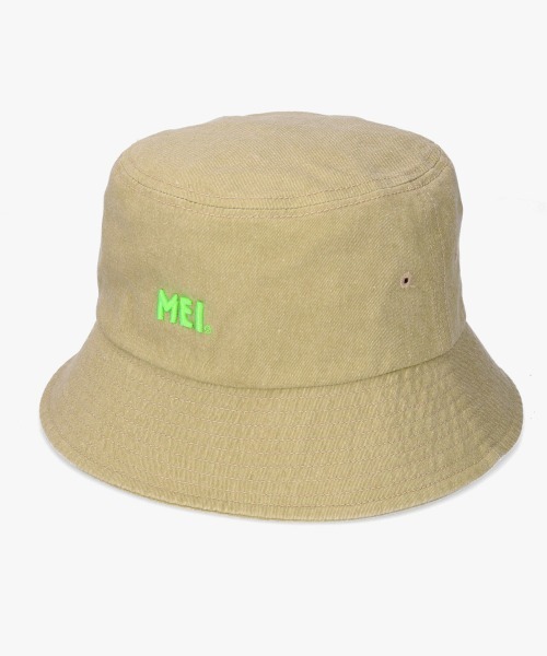 OVERRIDE（オーバーライド）の「MEI BUCKETHAT PIGMENT（ハット・メンズ・ブラック/ベージュ/オレンジ/イエロー/グリーン/レッド/パープル/ブルー/ライトブルー・58cm）」の14枚目の写真