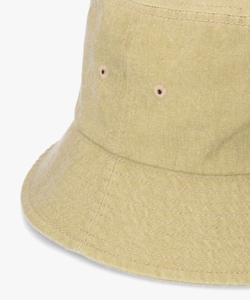 OVERRIDE（オーバーライド）の「MEI BUCKETHAT PIGMENT（ハット・メンズ・ブラック/ベージュ/オレンジ/イエロー/グリーン/レッド/パープル/ブルー/ライトブルー・58cm）」の20枚目の写真