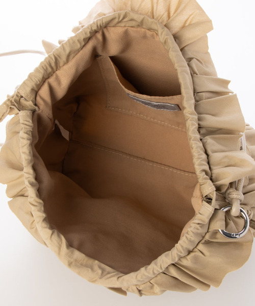 cache cache（カシュ カシュ）の「カシュカシュ cachecache / コットンフリルショルダー（ショルダーバッグ・レディース・ダークグレー/ブラック/ベージュ/ホワイト・FREE）」の22枚目の写真