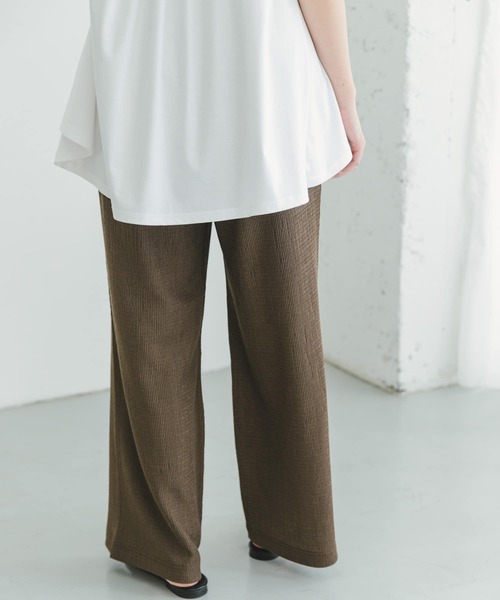 ITEMS URBANRESEARCH（アイテムズ アーバンリサーチ）の「カットヨウリュウイージーパンツ（その他パンツ・レディース・ブラック/イエロー/モカ・FREE）」の22枚目の写真