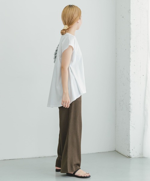 ITEMS URBANRESEARCH（アイテムズ アーバンリサーチ）の「カットヨウリュウイージーパンツ（その他パンツ・レディース・ブラック/イエロー/モカ・FREE）」の20枚目の写真