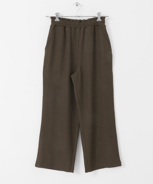 ITEMS URBANRESEARCH（アイテムズ アーバンリサーチ）の「カットヨウリュウイージーパンツ（その他パンツ・レディース・ブラック/イエロー/モカ・FREE）」の12枚目の写真