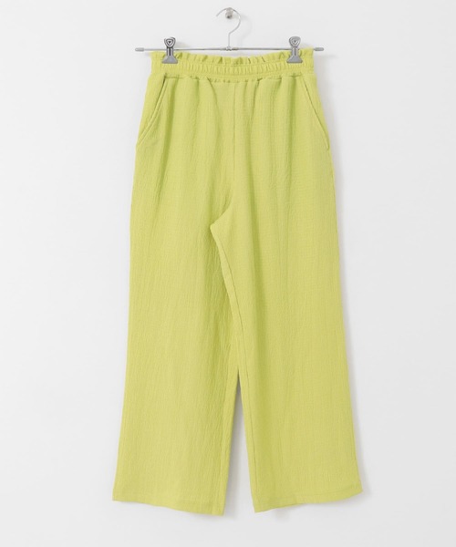 ITEMS URBANRESEARCH（アイテムズ アーバンリサーチ）の「カットヨウリュウイージーパンツ（その他パンツ・レディース・ブラック/イエロー/モカ・FREE）」の11枚目の写真