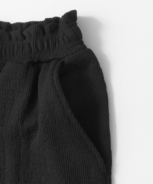 ITEMS URBANRESEARCH（アイテムズ アーバンリサーチ）の「カットヨウリュウイージーパンツ（その他パンツ・レディース・ブラック/イエロー/モカ・FREE）」の7枚目の写真