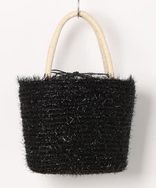 DISCOAT（ディスコート）の「メタリックカゴバッグ（かごバッグ・レディース・ピンク/シルバー/グリーン/ブラック・FREE）」の5枚目の写真