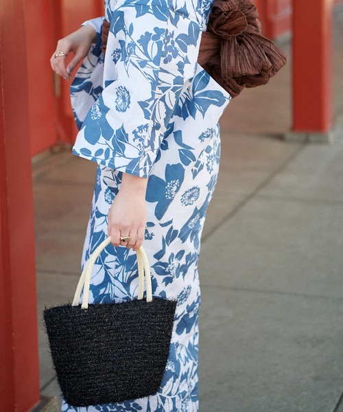 DISCOAT（ディスコート）の「メタリックカゴバッグ（かごバッグ・レディース・ピンク/シルバー/グリーン/ブラック・FREE）」の13枚目の写真