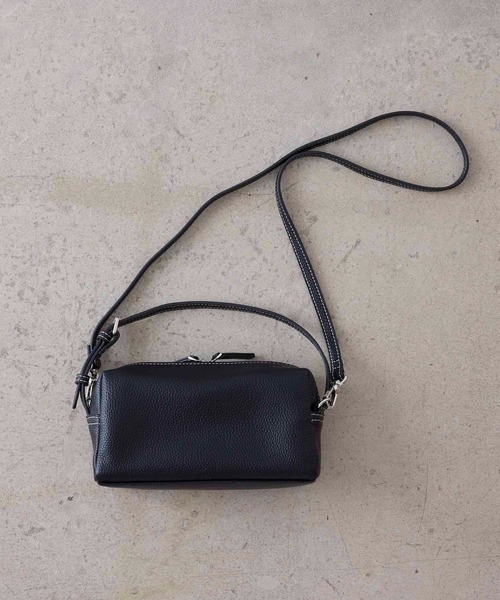 【SALE／10%OFF インフルエンサーELY×EFOLE ワンハンドル コラボ】ボックス バッグ