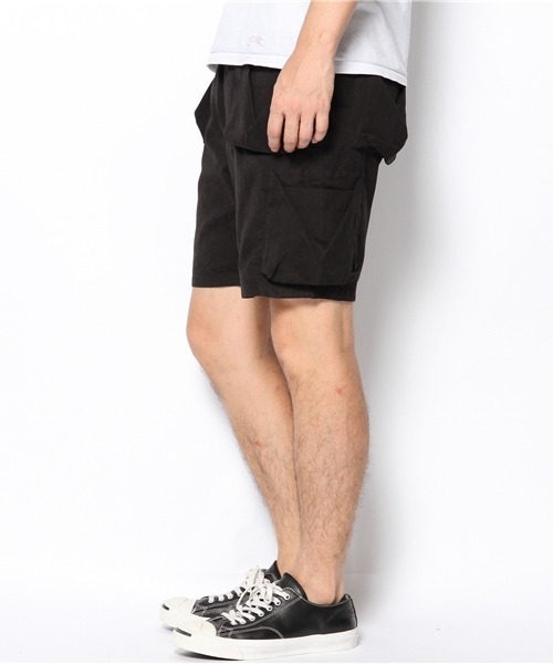 n(n) BY NUMBER (N)INE（エヌエヌバイナンバーナイン）の「ボックスポケットハーフパンツ（その他パンツ・メンズ・グリーン/サックスブルー/ベージュ・4）」の22枚目の写真