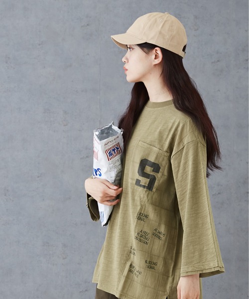 CUBE SUGAR(キューブシュガー)の「ツイルショートブリムキャップ(キャップ・レディース・ブラック/ナチュラル/チャコールグレー/ベージュ・M)」の11枚目の写真