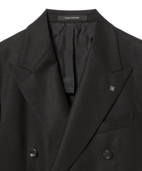TAGLIATORE(タリアトーレ)の「【別注】TAGLIATORE / ウールポリウレタン ダブルブレスト ジャケット(テーラードジャケット・メンズ・ネイビー・42/44/46/48/50/52)」の3枚目の写真
