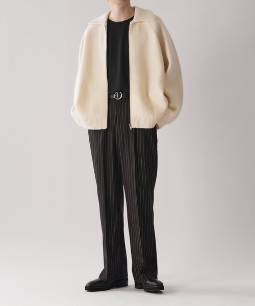 Lui's(ルイス)24AW 接結ニットブルゾン Lui's（ルイス）の「接結ニットブルゾン（ニット/セーター
