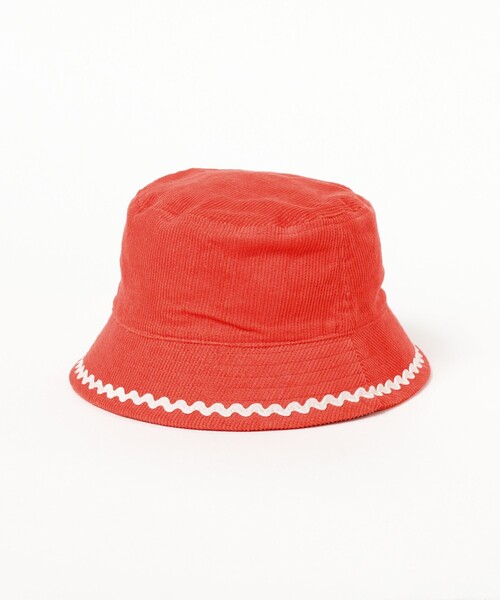 B:MING by BEAMS（ビーミングバイビームス）の「コーデュロイ テープ ハット（ハット・キッズ・ホワイト系その他5/レッド系その他5/オリーブ・ONE SIZE）」の15枚目の写真
